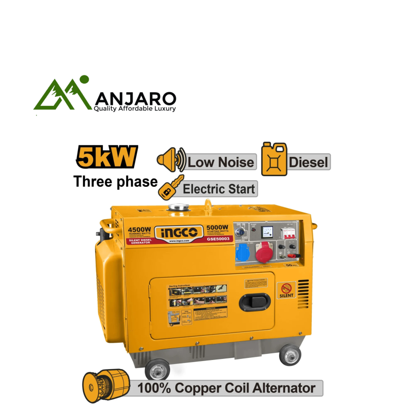 Ingco GSE50003 Silent diesel generator-9.0HP