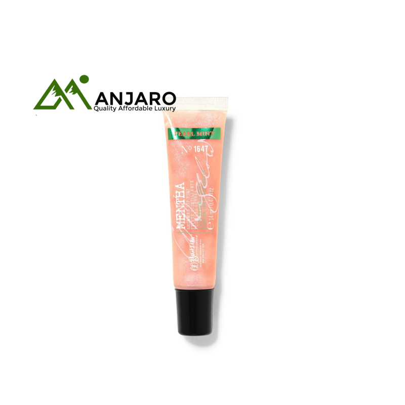 BATH & BODY WORKS C. O. Bigelow Pearl Mint Mentha Lip Gloss – 14ml | High-Shine, Cooling Lip Gloss with Fresh Mint Flavor