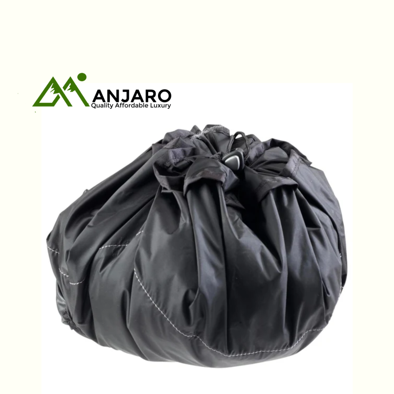 PTWO Fitness Bag – Black | Durable Gym Bag for Workout Gear, Comfort & Everyday Utility