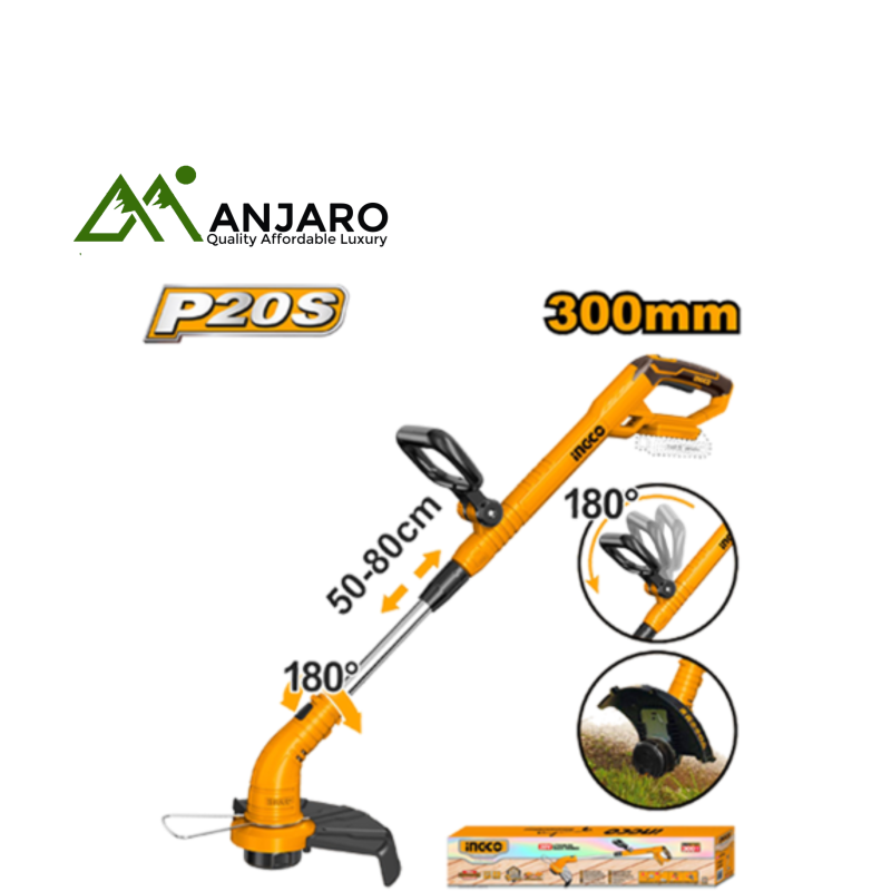 Ingco CGTLI20018 Cordless grass trimmer