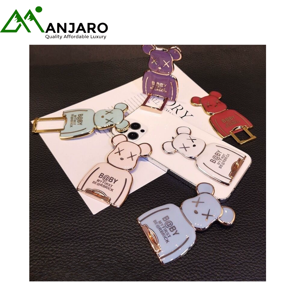 Printed Letter Bear Stand (Shipping Fee Included)