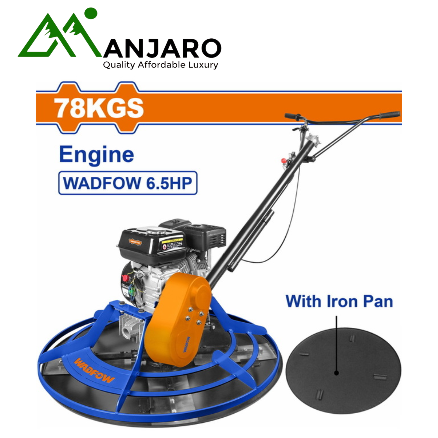 WQM1A24 & WQM1A36 Gasoline Power Trowels