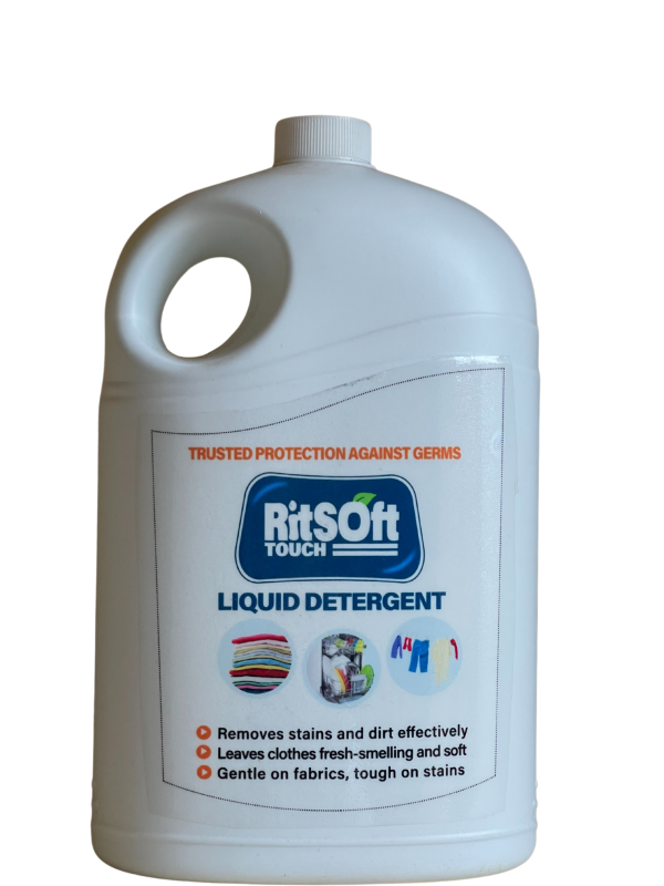 Rit Soft Touch Liquid Detergent – 2L – Gentle Yet Effective for Surface Cleaning and Fabric Care