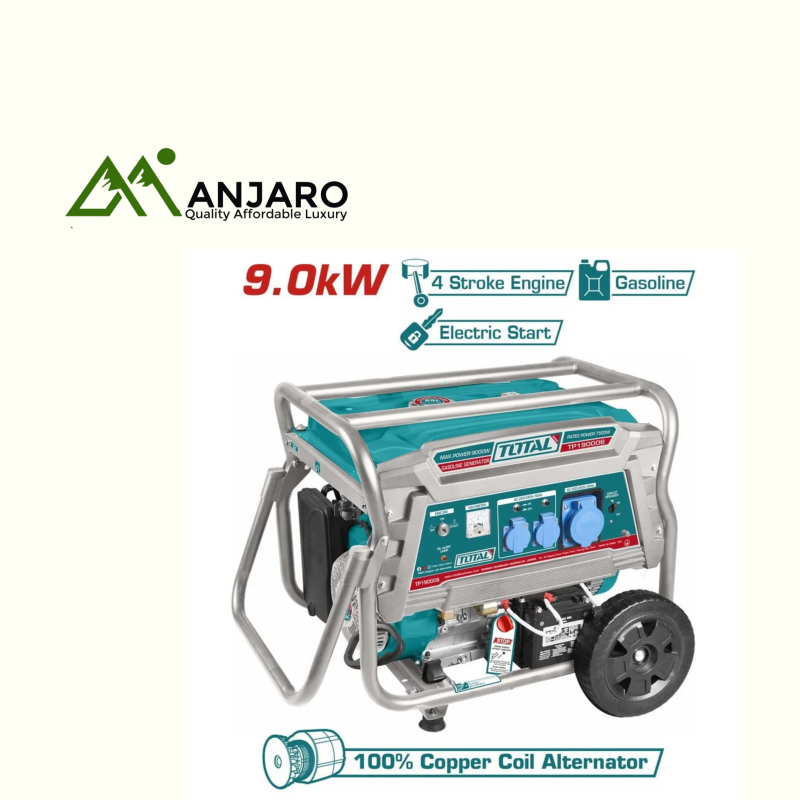 Total Gasoline generator TP190006 9KW
