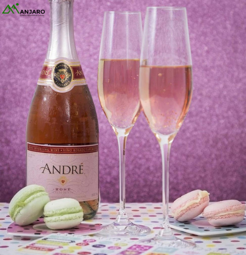 Andre Rosé Wine 750ml – Refreshingly Sweet Sparkling Wine for Celebrations & Toasting Moments