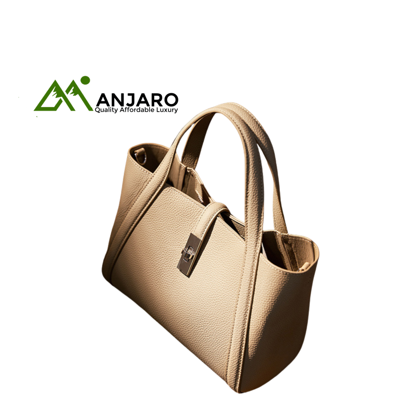 BADI Ladies Shoulder Bag – Genuine Cow Leather Messenger Handbag with Adjustable Strap