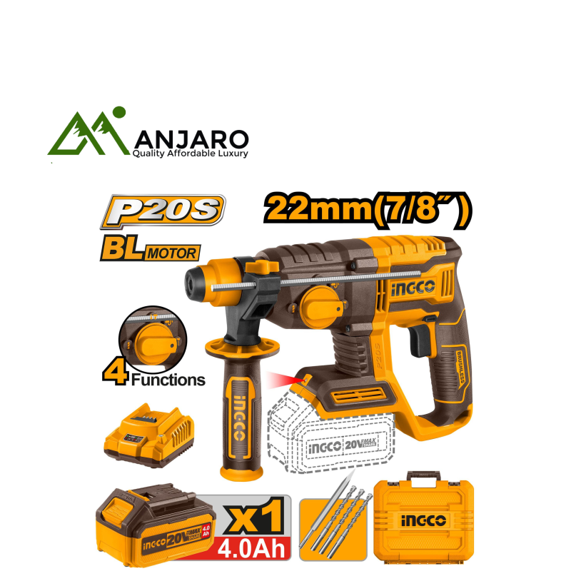 Ingco CRHLI202081 Cordless rotaryhammer