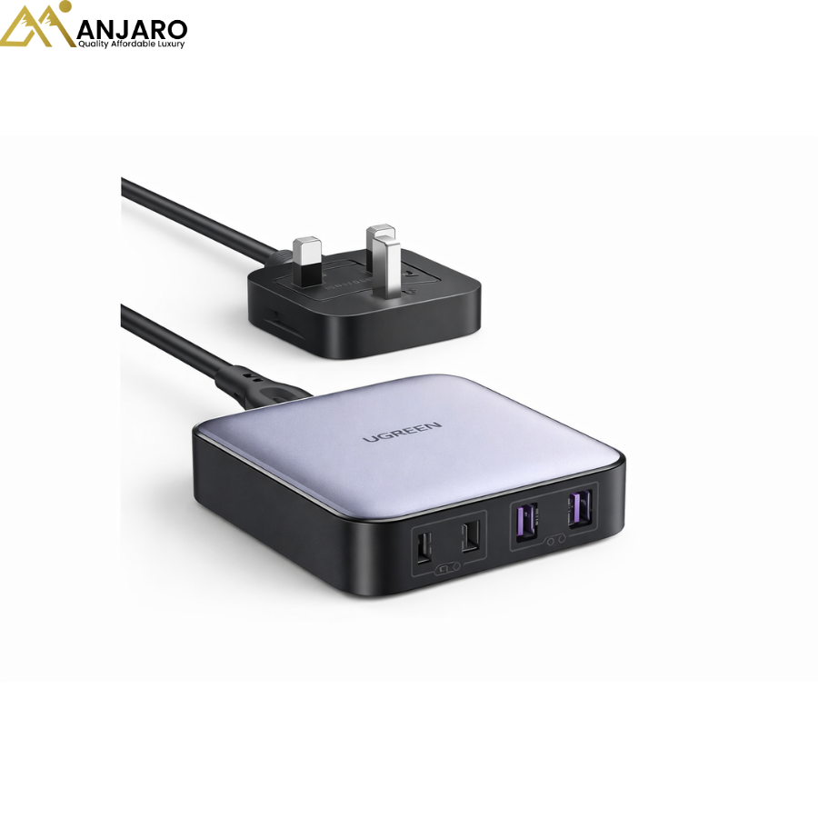 UGreen Nexode GaN 4-Ports 65W Desktop Charger UK-90767 – Fast Charging Station