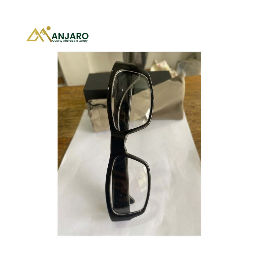Analog Spy Camera Glasses – Hidden Camera Eyewear – Black Frame