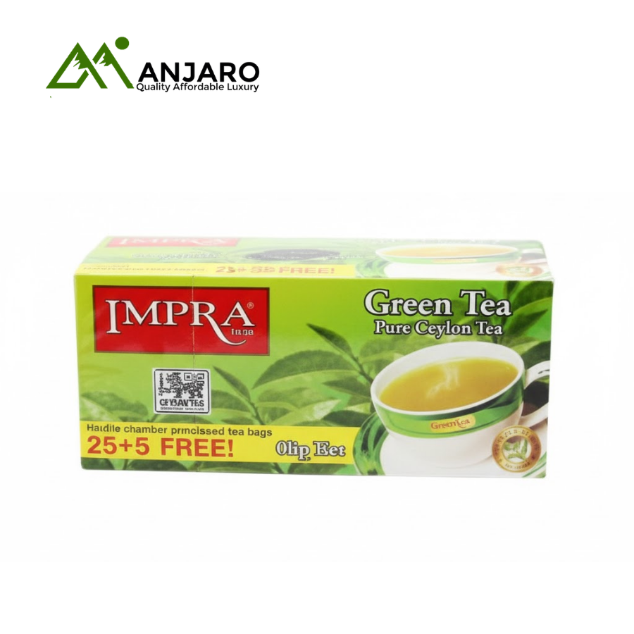 Impra Green Tea with Natural Cloves – 60g | Refreshing, Antioxidant-Rich Herbal Tea