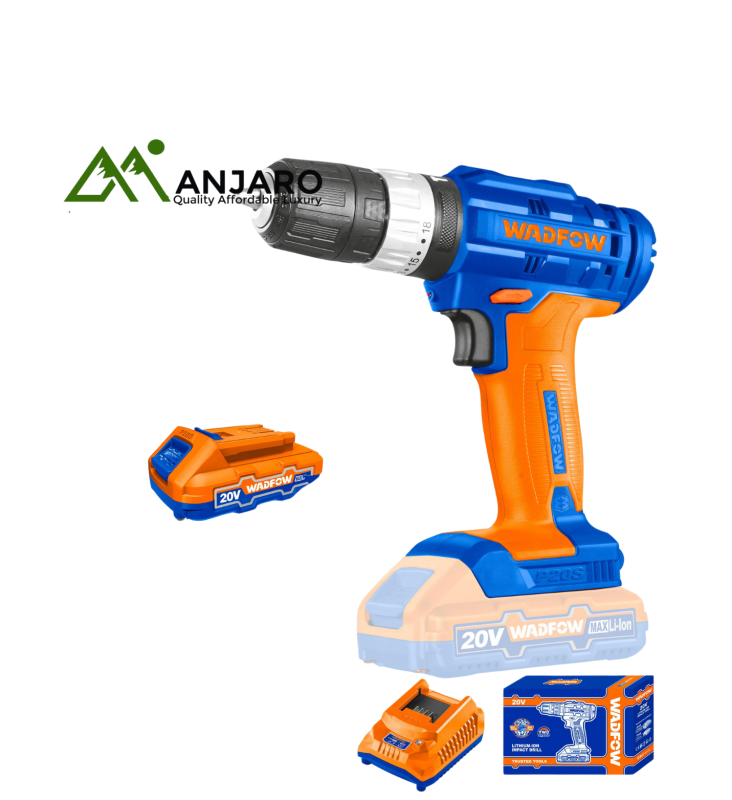 Wadfow WCDP521 Cordless impact drill