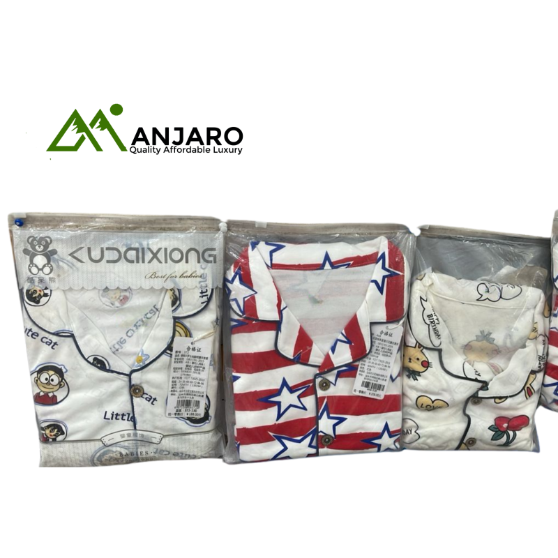 Soft Cotton Baby Pyjamas – Breathable Sleepwear Set for Boys & Girls (0–24 Months)