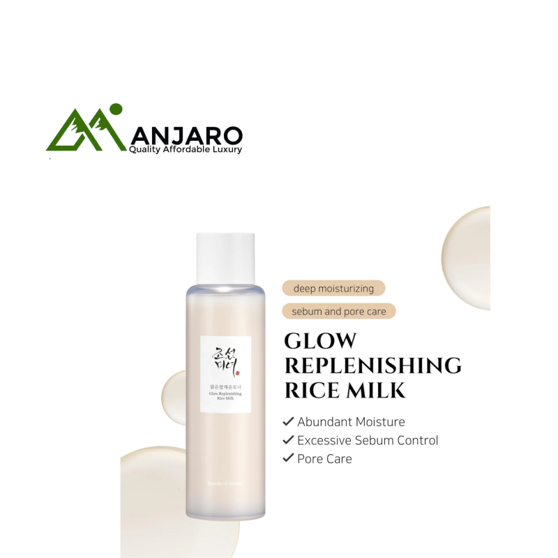 BEAUTY OF JOSEON Glow Replenishing Rice Milk – 150ml | Hydrating Brightening Toner with Ceramides & Rice Extract