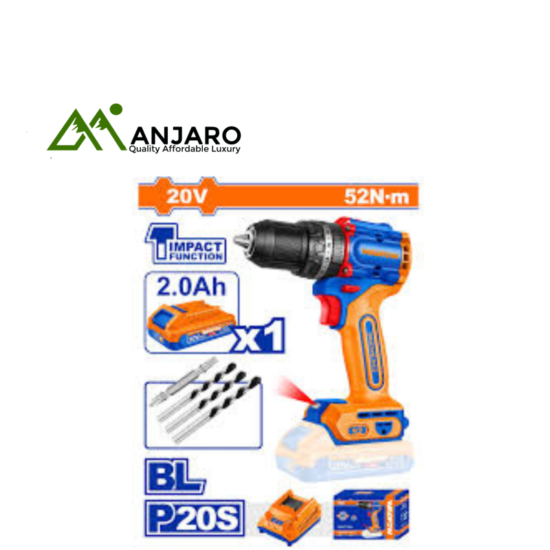 Compact Brushless Cordless Impact Drill WCDP6281