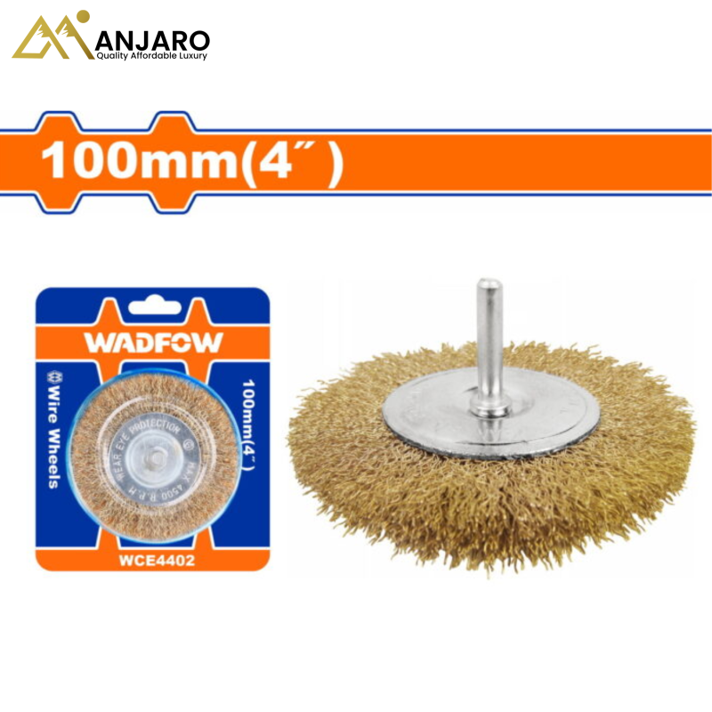 Wadfow Wire Wheels – 75mm, 100mm & 150mm (WCE4401 ,WCE4402 and WCE7403)