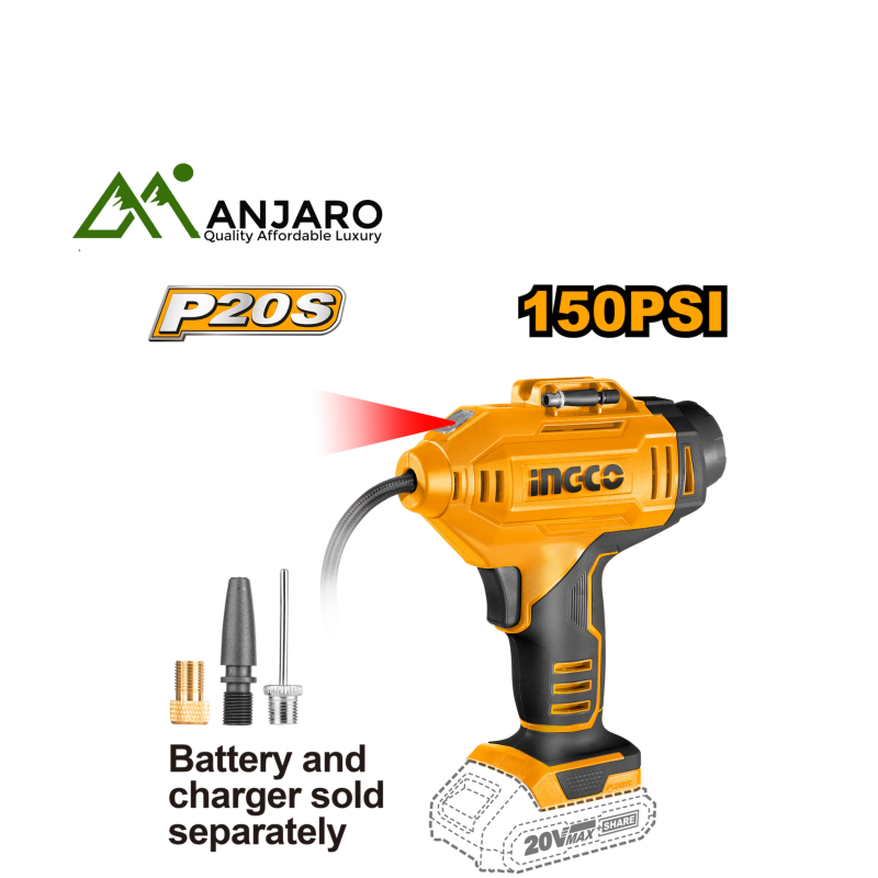 Ingco CACLI2018 Cordless auto aircompressor