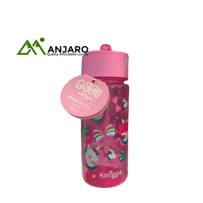 Smiggle Drinking Bottle 450ml – Durable, Leak-Proof & Stylish Hydration