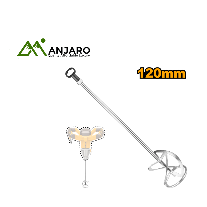 MP1120 Mix Paddle 120mm x 600mm – M14x2 Fitting for Smooth, Efficient Material Mixing