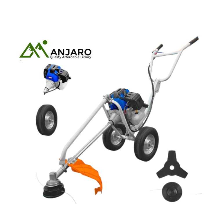 Wadfow WGM3A52 Hand push gasoline grass trimmer and bush cutter