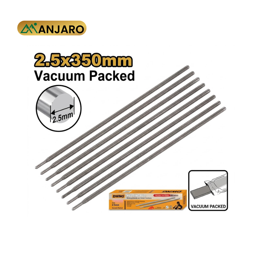 E6013 Carbon Steel Welding Electrodes 2.5×350mm 5kg – Vacuum Packed Arc Welding Rods ERCVC2121