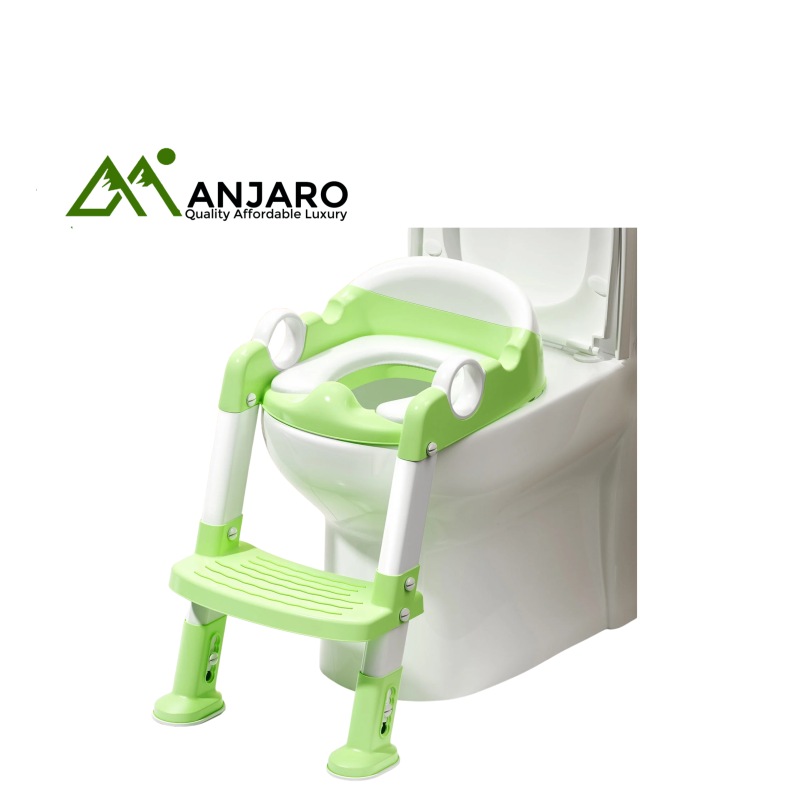 Children’s Step Toilet Trainer – Adjustable Kids Potty Seat with Safety Handles