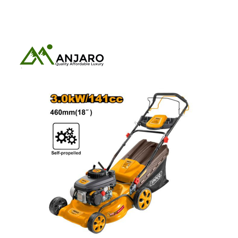 Ingco GLM141182 Gasoline lawn mower-4HP