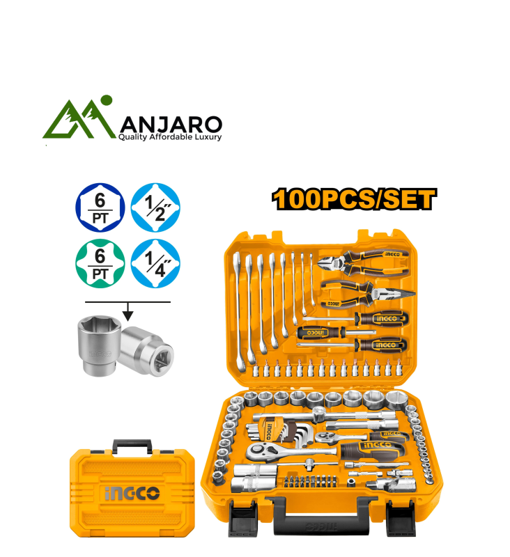 Ingco HKTHP21001 100 Pcs tools set