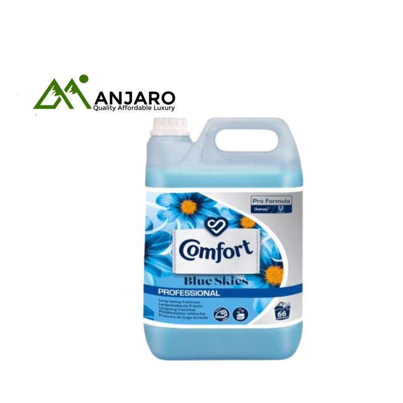Comfort Blue Skies Fabric Conditioner – 5L Long-Lasting Freshness & Softness