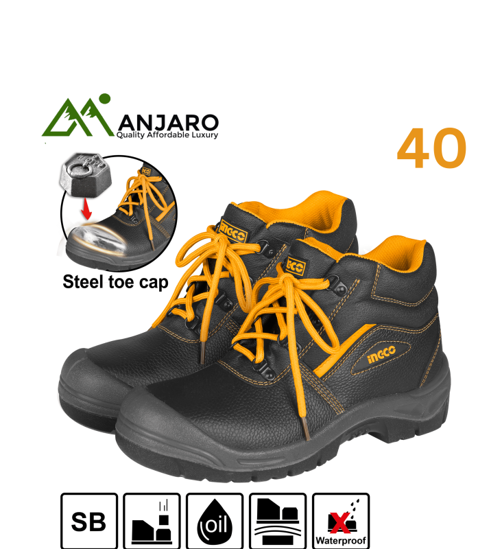 Ingco Safety Boots  SSH04SB.46, SSH04SB.45, SSH04SB.44, SSH04SB.43, SSH04SB.42, SSH04SB.41, SSH04SB.40, SSH04SB.39