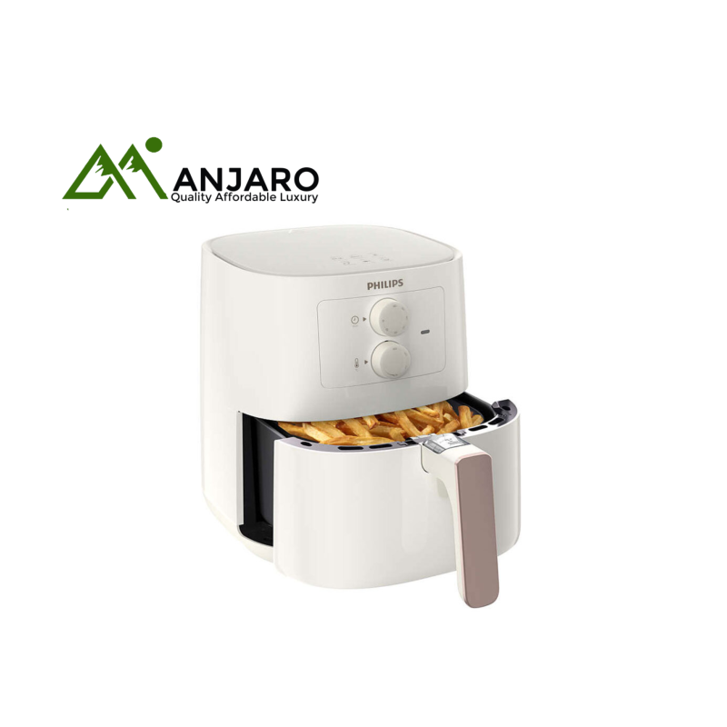 PHILIPS Air Fryer HD9200/91 – Spectre Black, 1400W | Rapid Air Technology, 4.1L Manual Control