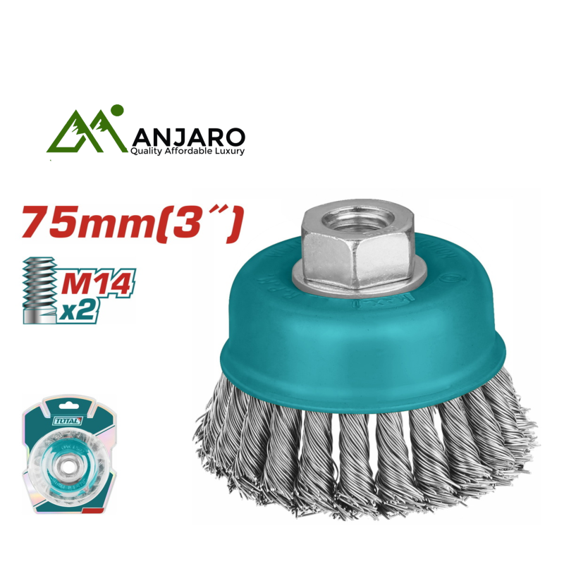 Total Wire Cup Brush – Carbon Steel TAC32041&TAC32031