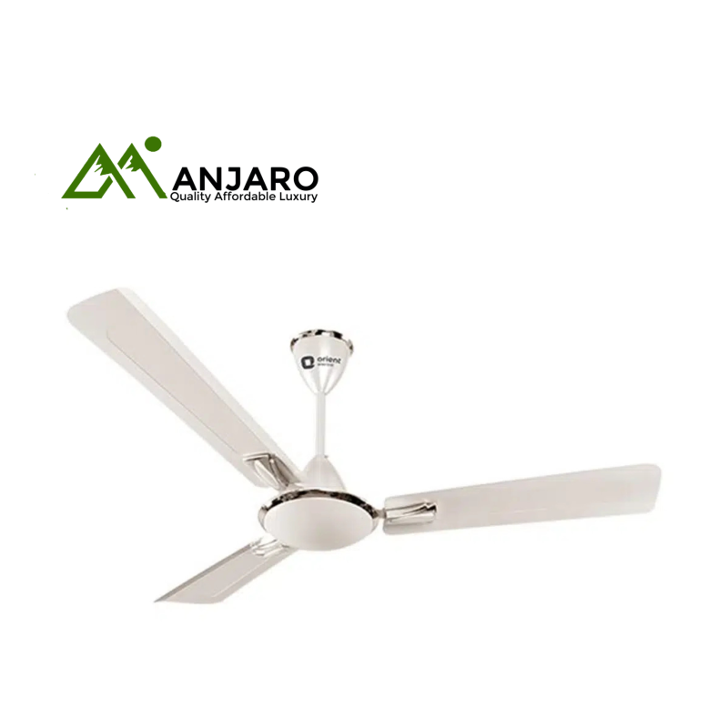 ORIENT 56" Gratia Ceiling Fan – Elegant Ivory Finish, Powerful Airflow & Silent Operation