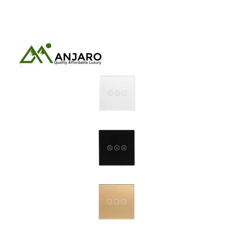 Dimmer Light Smart Switch – Wi-Fi Wall Dimmer for Adjustable Lighting | Alexa, Google, Tuya, Smart Life Compatible