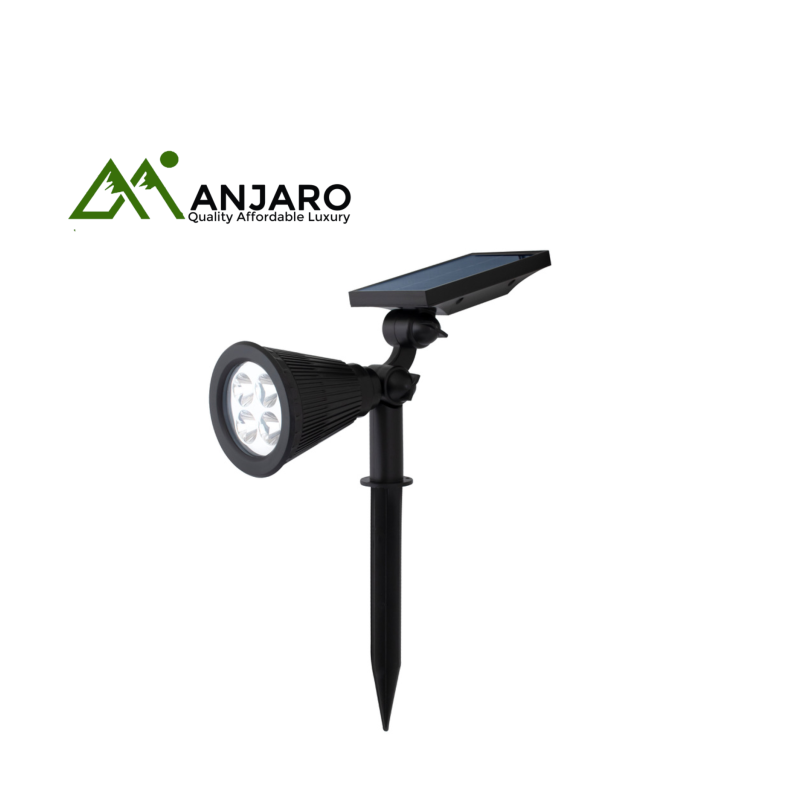 TJ-18LED (SL-118) Solar Landscape Spotlight – 2W, 18 LEDs, 180 Lumens, 2000mAh Battery, IP65 Weatherproof