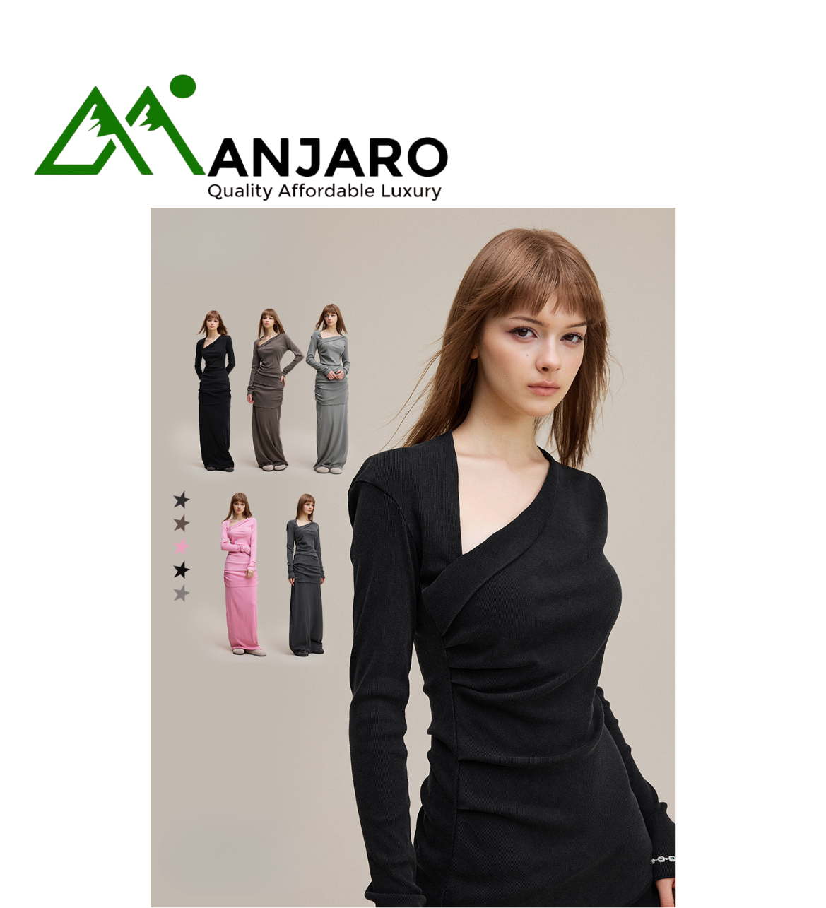 BE Women’s 2025 Autumn Pleated Off-Shoulder Long Sleeve T-shirt