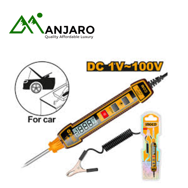 Automotive Circuit Tester - DC 1–100V | Digital Display & Backlight | Manjaro, Accra, Ghana HSDT41001