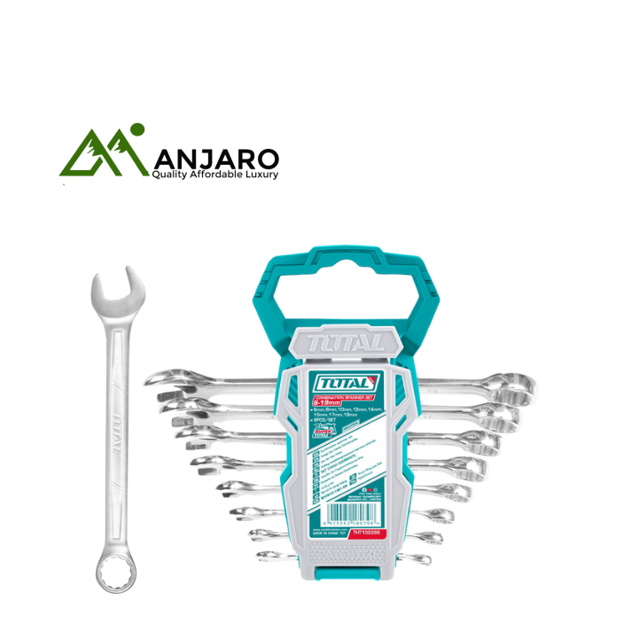 Total THT102286-I Combination spanner set
