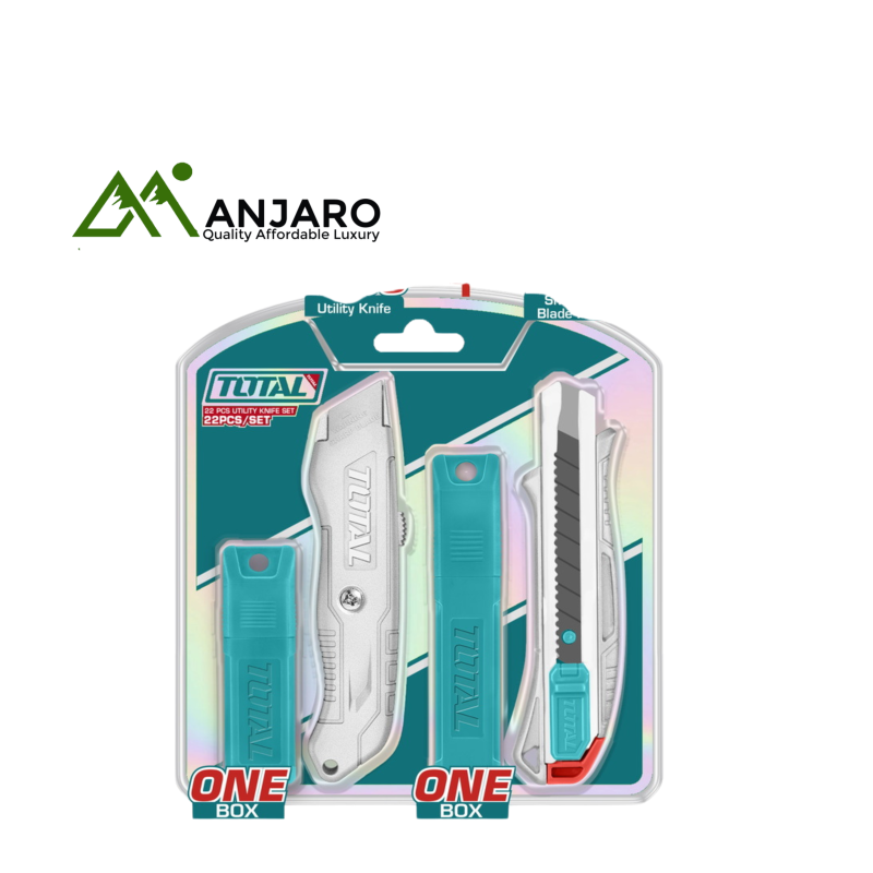 Total THT515226 22 Pcs utility knife set