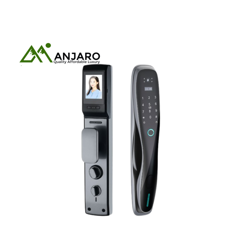 DG-V11T 3D Face Recognition Smart Door Lock with TUYA App, HD Camera, Video Intercom & 5000mAh Battery