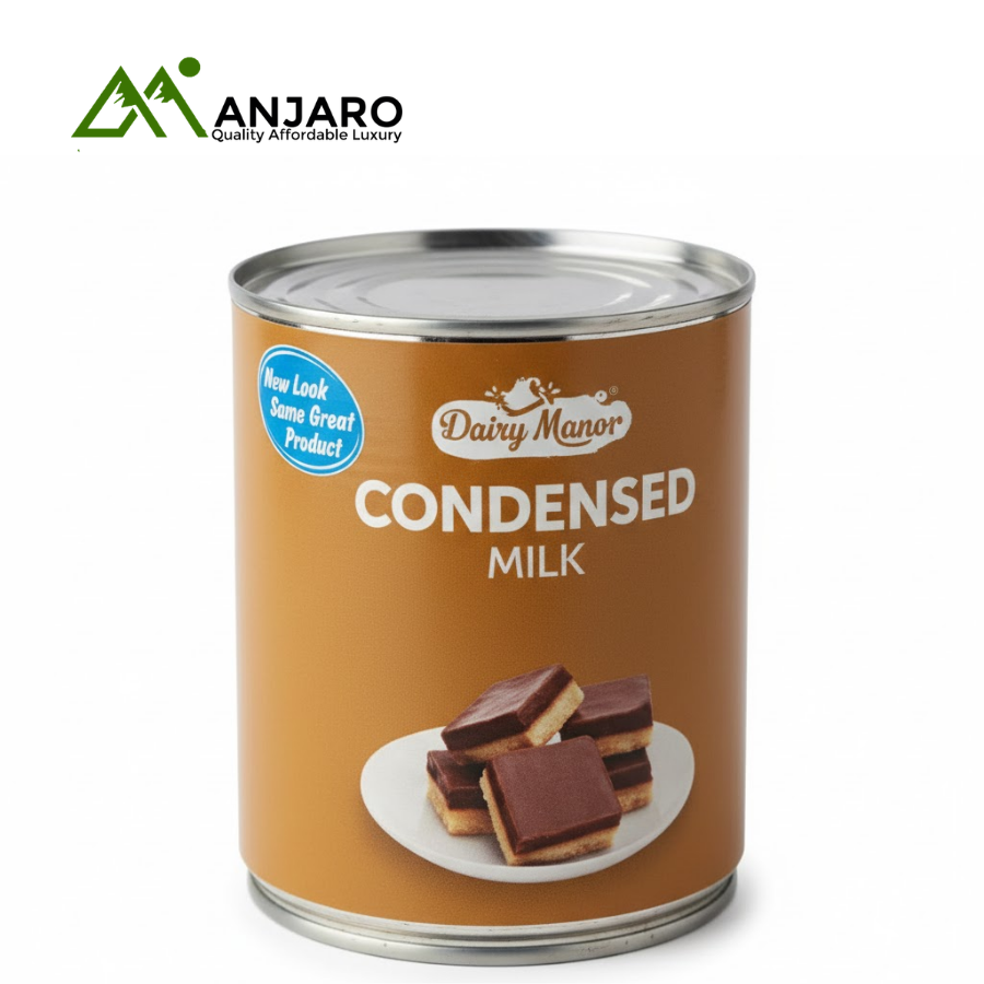Dairy Manor Sweetened Condensed Milk – 397g Can | Creamy, Shelf-Stable Milk for Desserts & Beverages