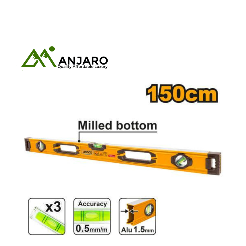 Ingco Spirit Level – 150cm  HSL08150