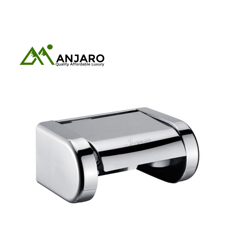 Wall-Mounted Chrome Toilet Paper Holder – Model AK25