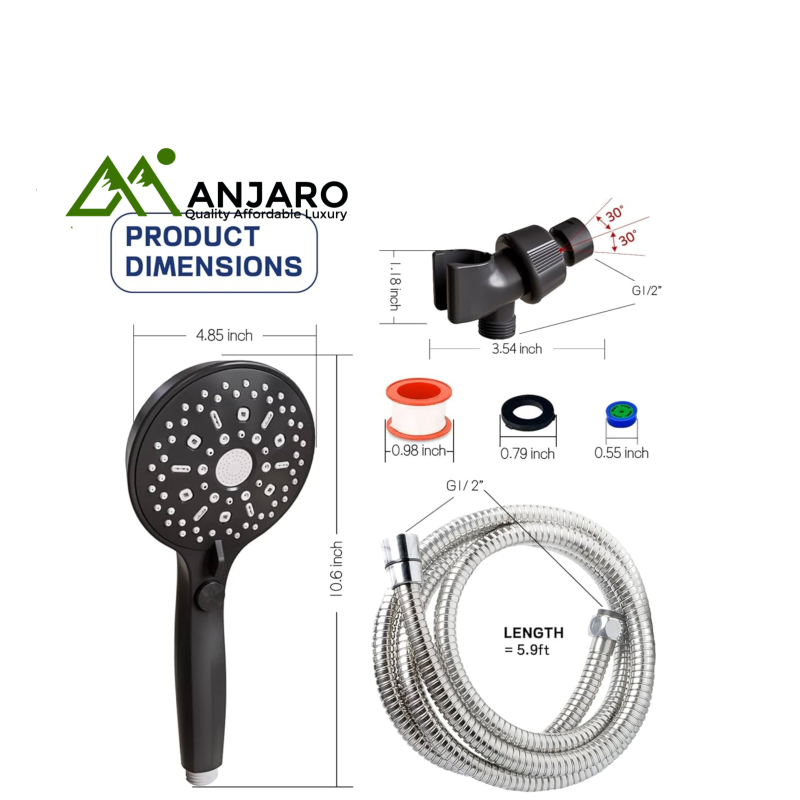 TUK Tap & Shower Head Combo – Durable Bathroom Faucet with Hand Shower