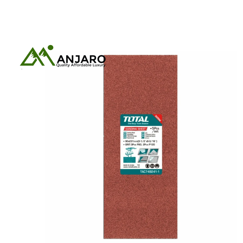 Total TAC749241-1 Sanding sheet set