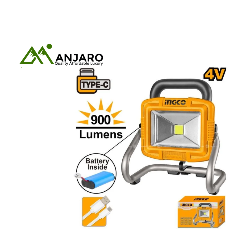 HRLF4415 Cordless Portable Lamp 4V – Bright, Reliable, and Always Ready