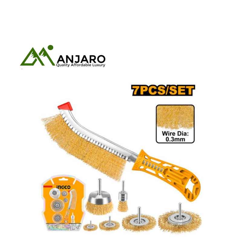 Ingco WB10071 wire brush set