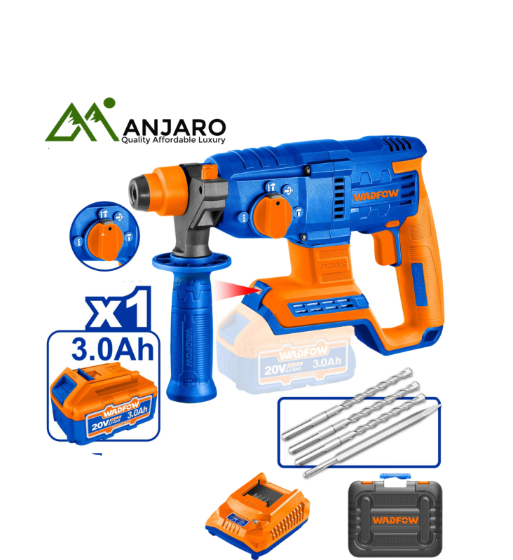 Wadfow WLM1522 Cordless rotary hammer