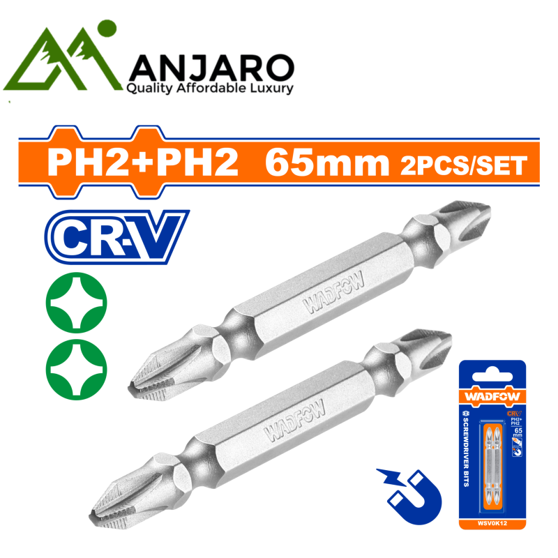 Screwdriver Bit Set 65mm