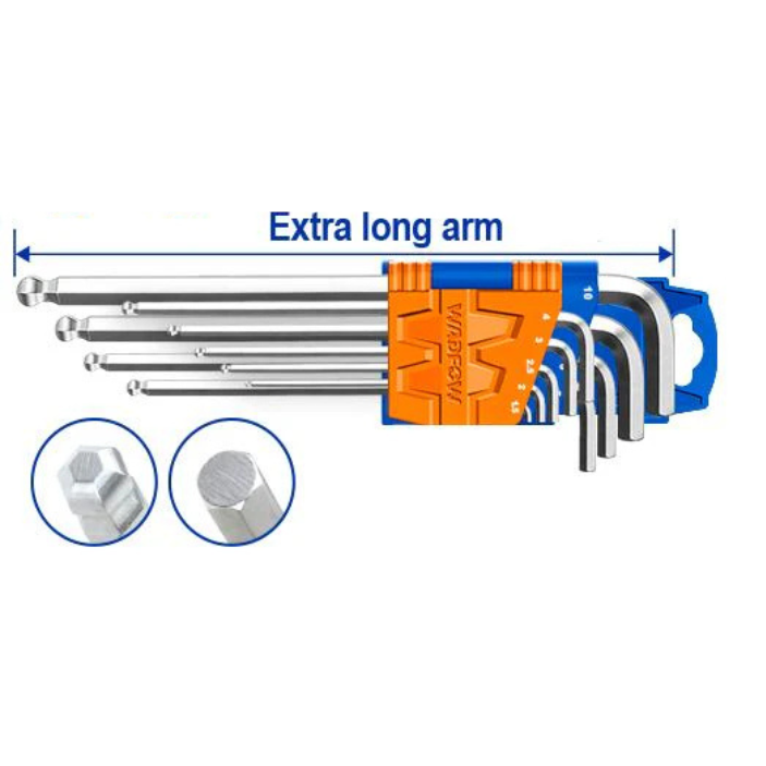 Wadfow WHK2292 Ball point hex key