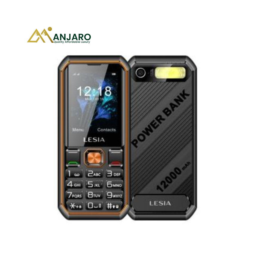 Feature Phone LESIA Magic Power 2.8 inch，10000mAh Power Bank，Dual SIM Card，Wireless FM